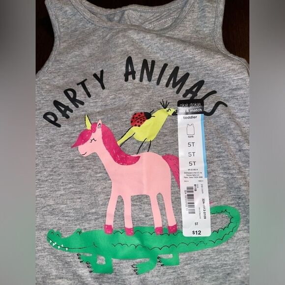 Girls tank top - Party Animals - NWT - Picture 2 of 4